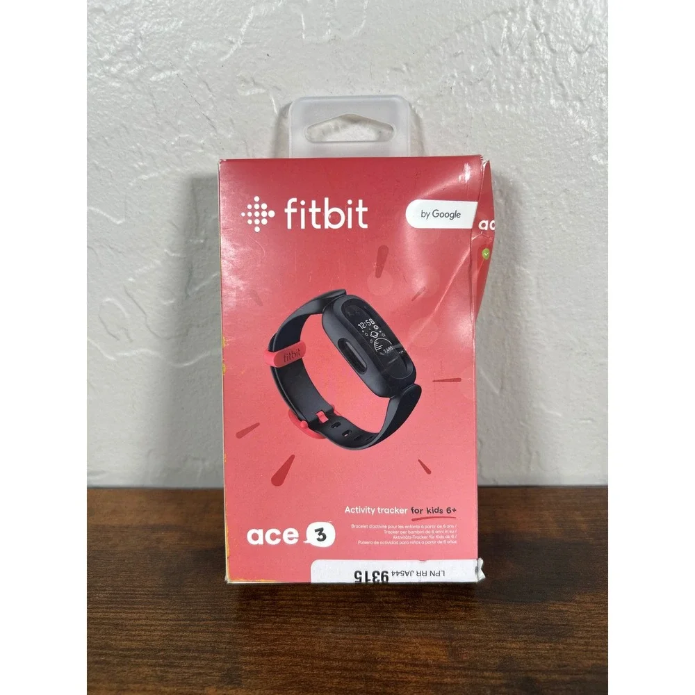 Fitbit Ace 3 Kids Activity Tracker Cosmic Blue Astro Green New Box Wear